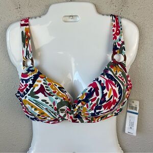 NWT Anne Cole Bikini Top Size 38D/36DD